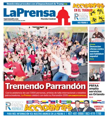La Prensa - Orlando - 12 Rhag 2019