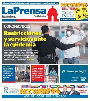 La Prensa - Orlando - 02 abril 2020
