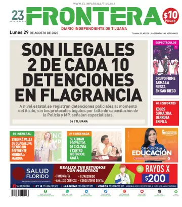 Frontera - 29 Aug 2022