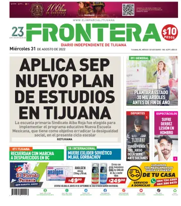Frontera - 31 Aug 2022
