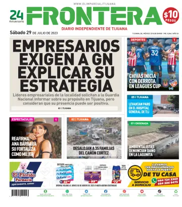 Frontera - 29 Jul 2023