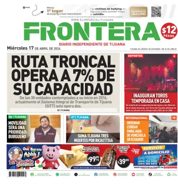 Frontera - 17 4月 2024