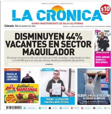 La Cronica - 16 Mar 2024