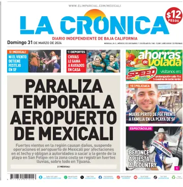 La Cronica - 31 Mar 2024