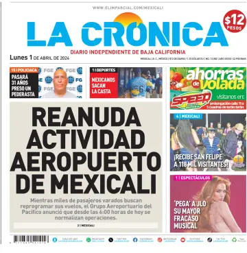 La Cronica - 1 Apr 2024