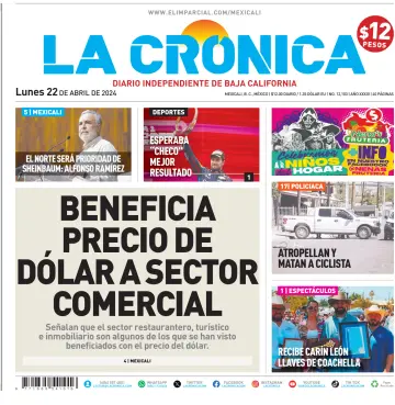 La Crónica - 22 四月 2024