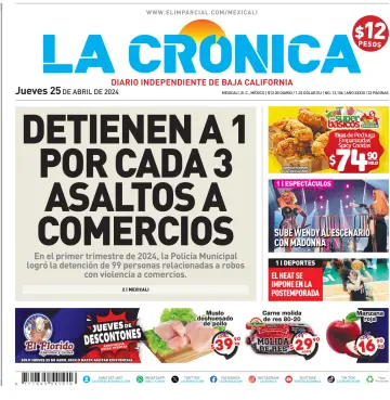 La Crónica - 25 avr. 2024