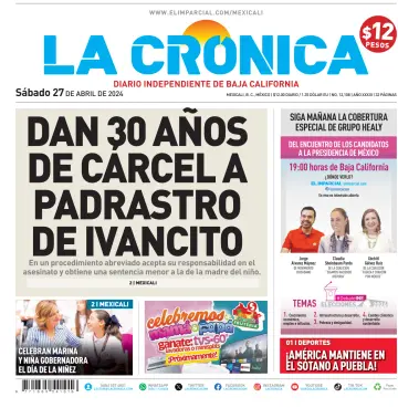 La Crónica - 27 Apr. 2024