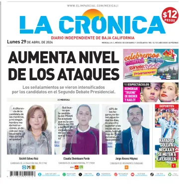 La Crónica - 29 四月 2024