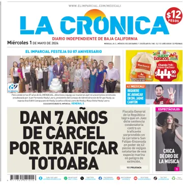 La Crónica - 01 май 2024