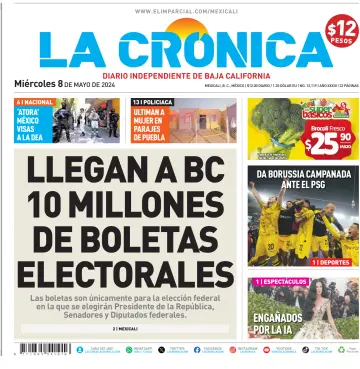La Crónica - 08 5月 2024