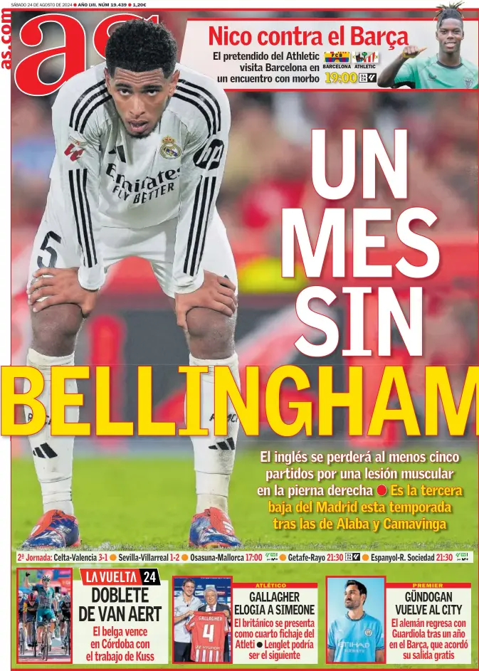 UN MES SIN BELLINGHAM