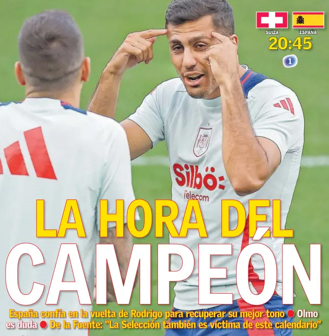 LA HORA DEL CAMPEÓN