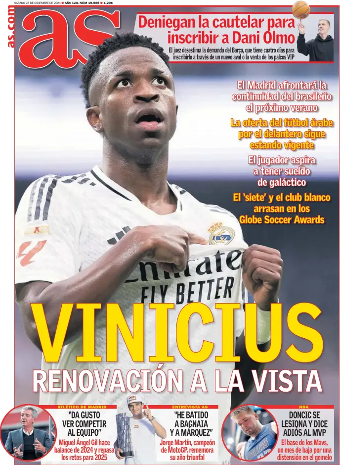 VINICIUS RENOVACIÓN A LA VISTA