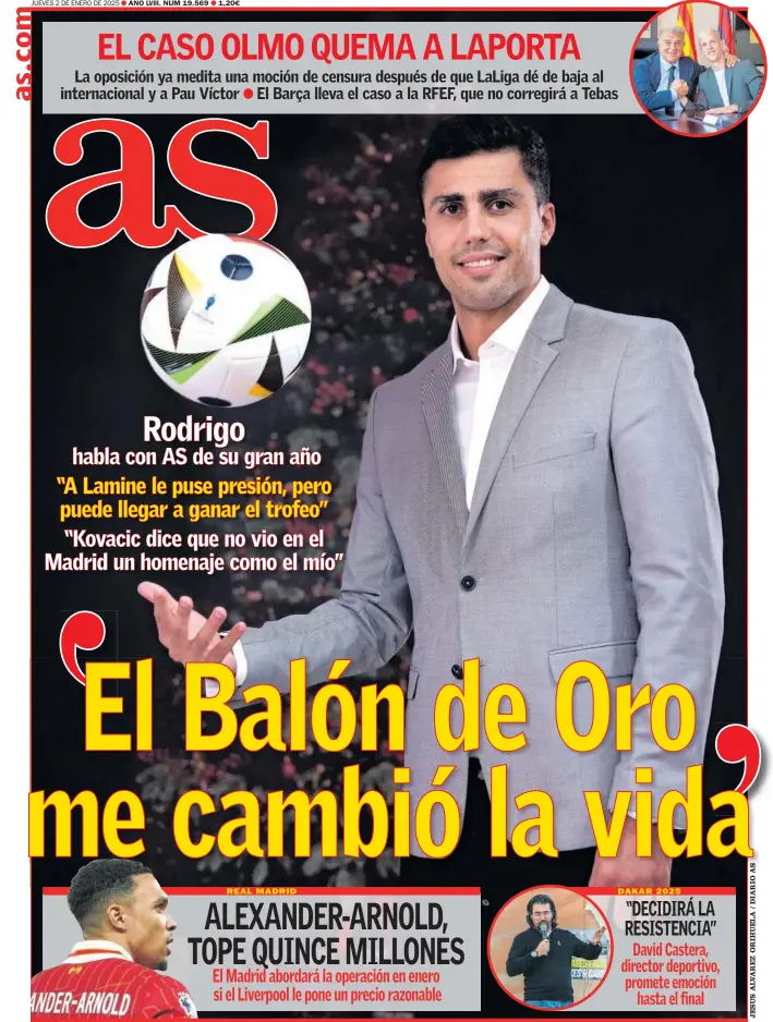 EL BALÓN DE ORO ME CAMBIÓ LA VIDA