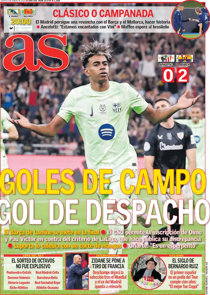 GOLES DE CAMPO GOL DE DESPACHO