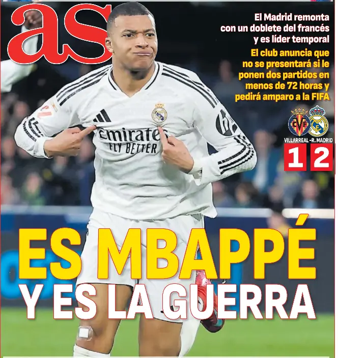 ES MBAPPÉ Y ES LA GUERRA