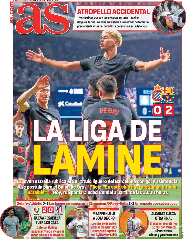 LA LIGA DE LAMINE
