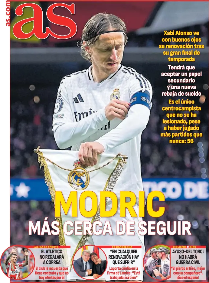 MODRIC MÁS CERCA DE SEGUIR