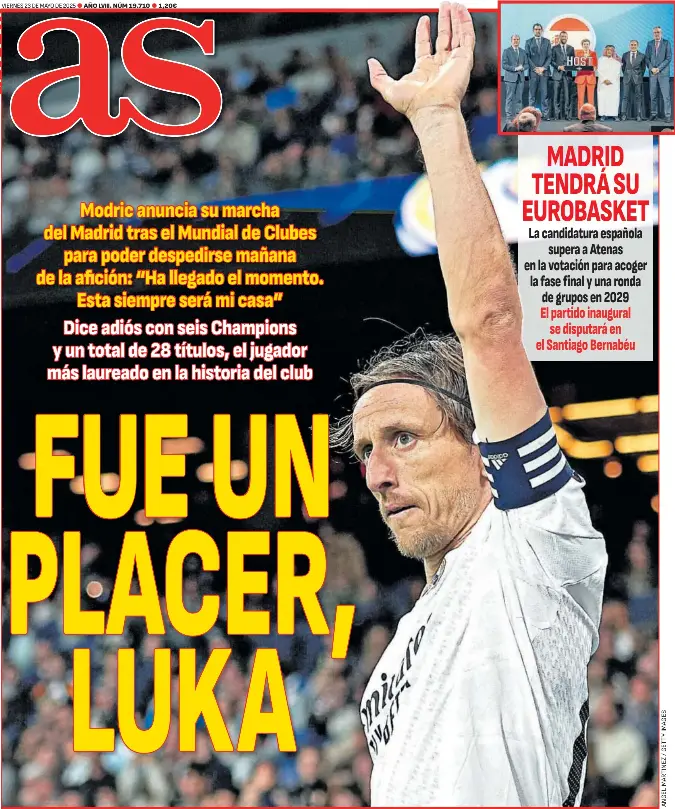 FUE UN PLACER, LUKA