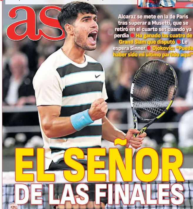 EL SEÑOR DE LAS FINALES
