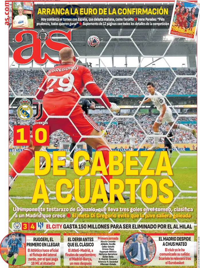 DE CABEZA A CUARTOS