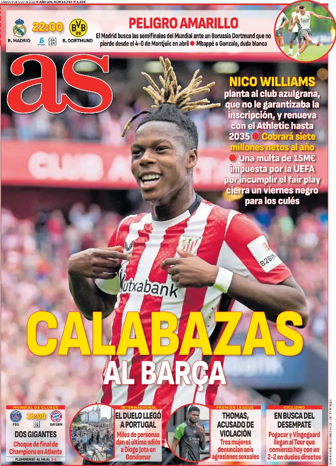 CALABAZAS AL BARÇA