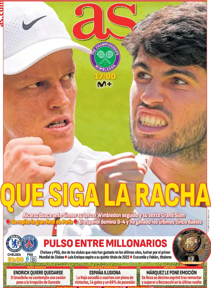 QUE SIGA LA RACHA