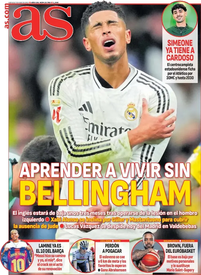 APRENDER A VIVIR SIN BELLINGHAM