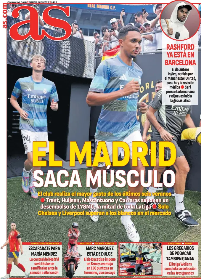 EL MADRID SACA MÚSCULO