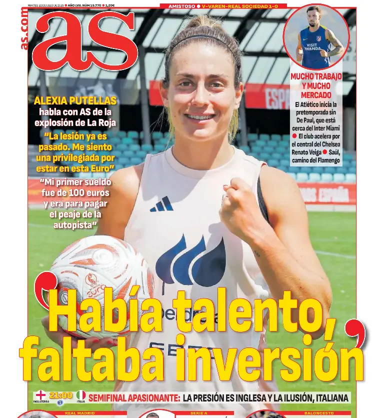 HABÍA TALENTO, FALTABA INVERSION