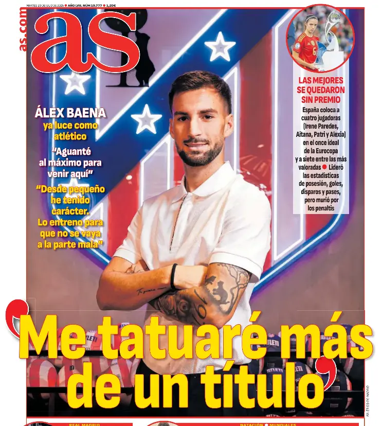 ME TATUARÉ MÁS DE UN TÍTULO