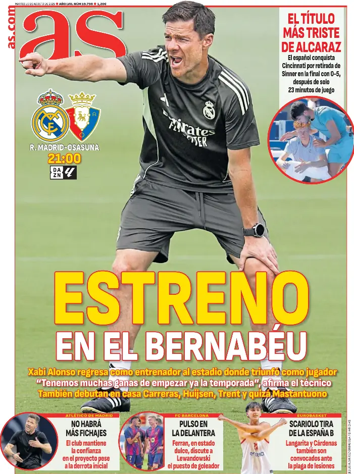 ESTRENO EN EL BERNABÉU