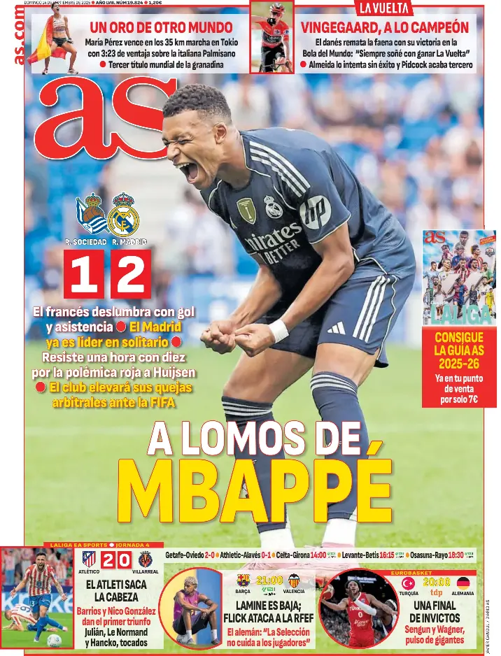 A LOMOS DE MBAPPÉ