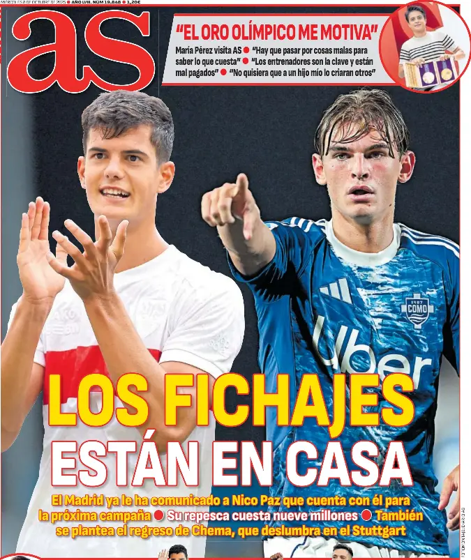 LOS FICHAJES ESTÁN EN CASA