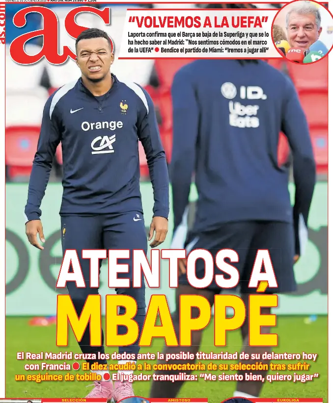 ATENTOS A MBAPPÉ