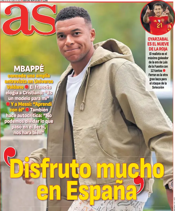 DISFRUTO MUCHO EN ESPAÑA