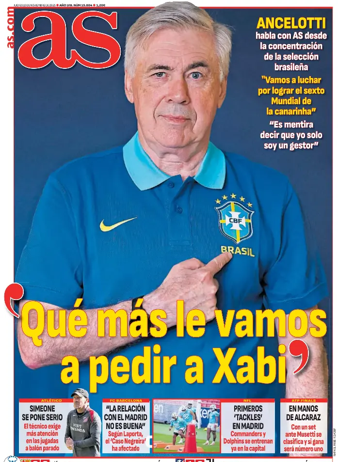 QUÉ MÁS LE VAMOS A PEDIR A XABI