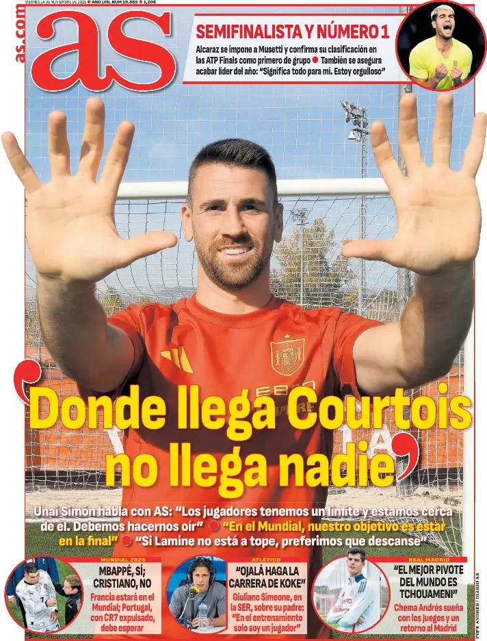 DONDE LLEGA COURTOIS NO LLEGA NADIE