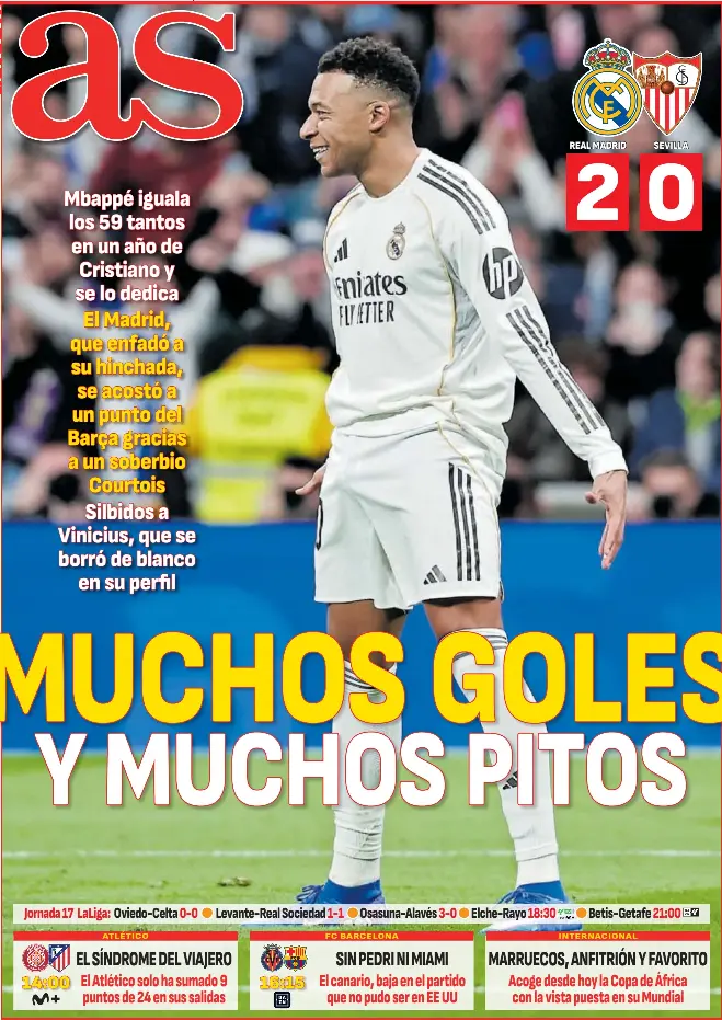 MUCHOS GOLES Y MUCHOS PITOS