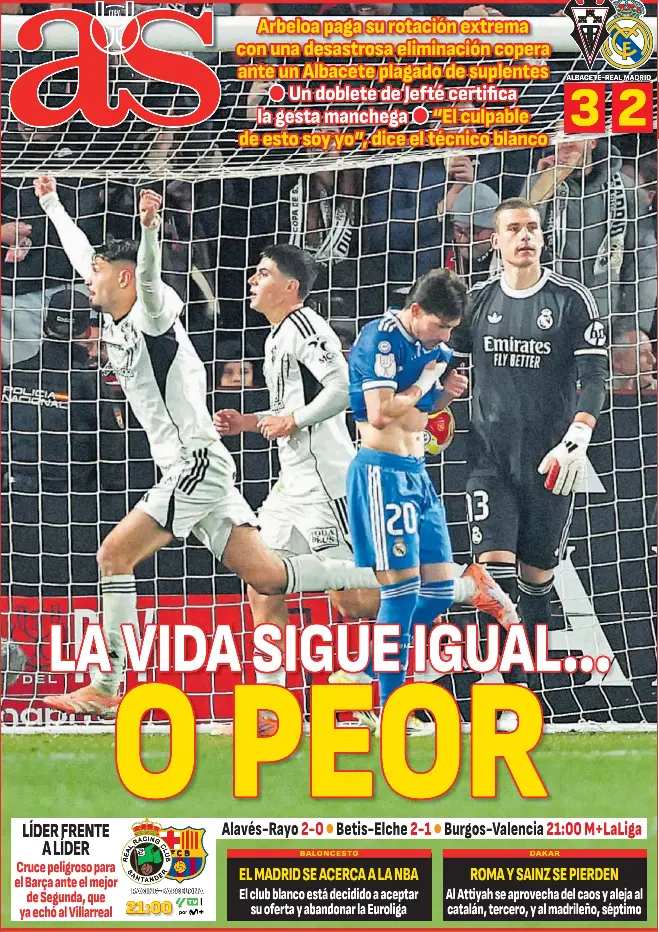 LA VIDA SIGUE IGUAL... O PEOR