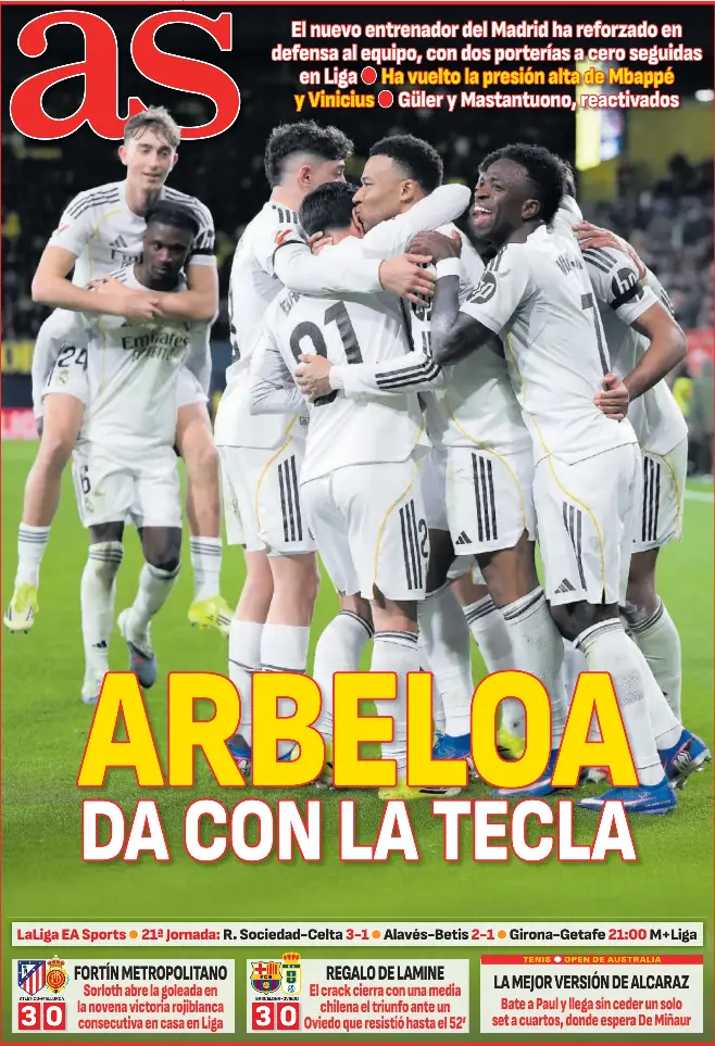 ARBELOA DA CON LA TECLA