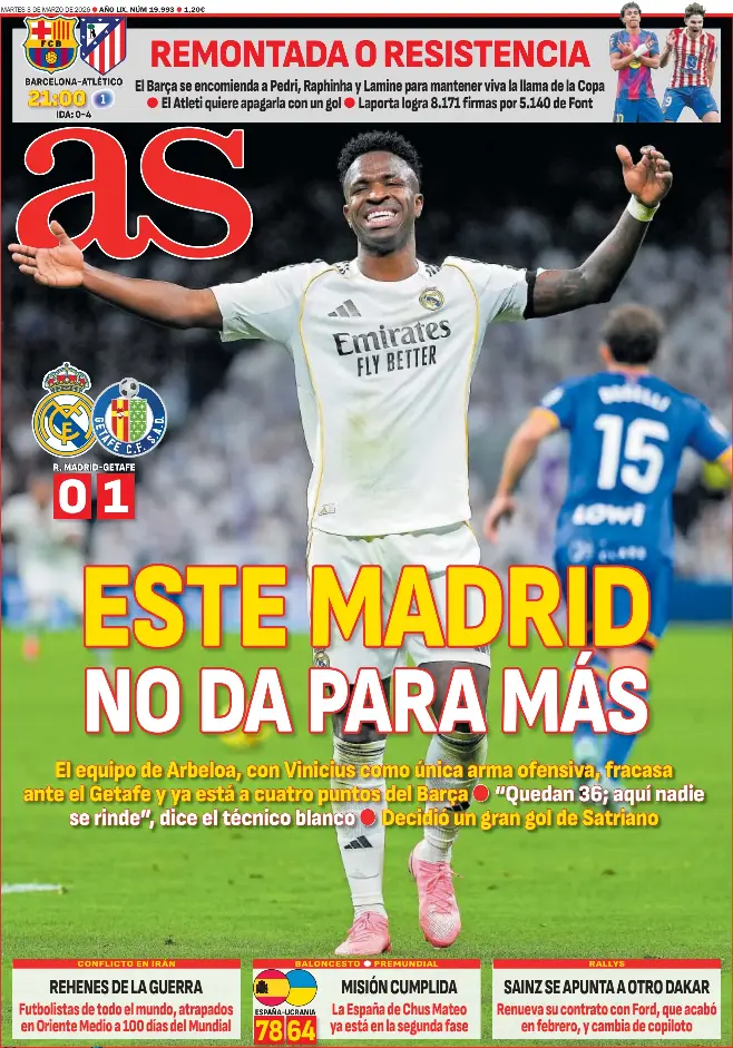 ESTE MADRID NO DA PARA MÁS