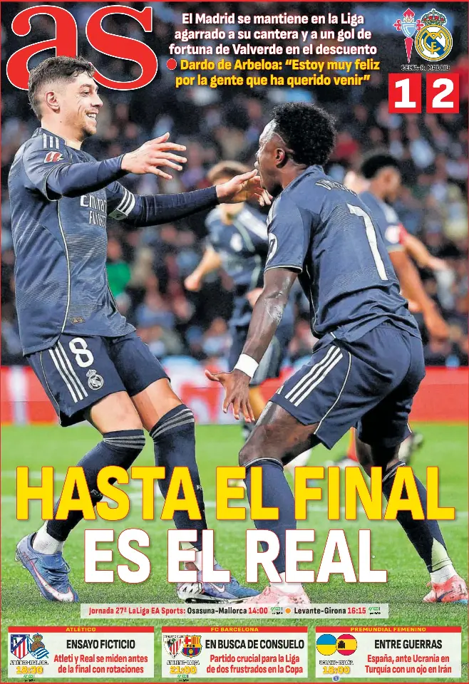 HASTA EL FINAL ES EL REAL