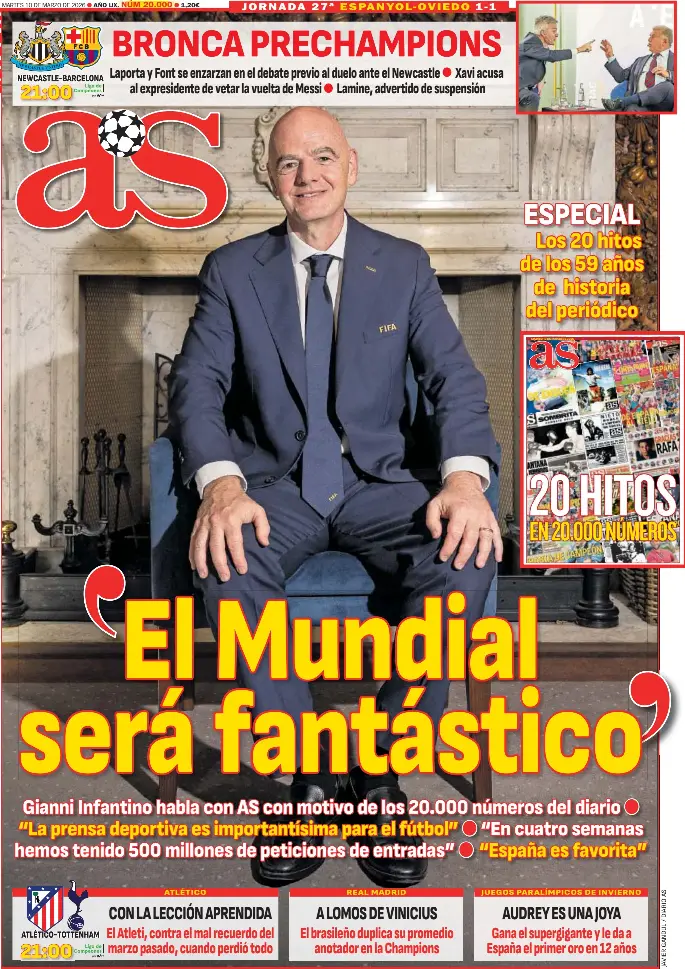 EL MUNDIAL SERÁ FANTÁSTICO