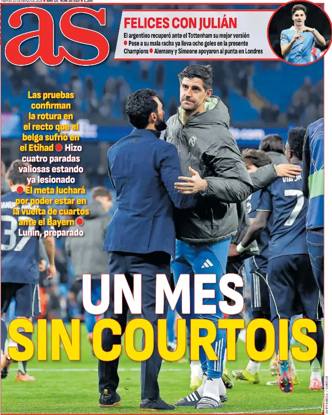 UN MES SIN COURTOIS