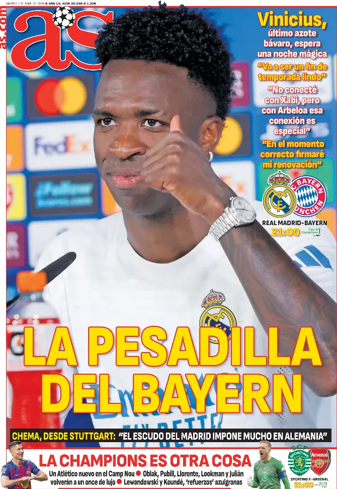 LA CHAMPIONS ES OTRA COSA