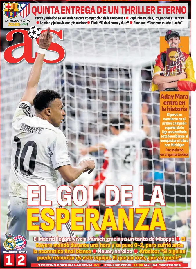 EL GOL DE LA ESPERANZA