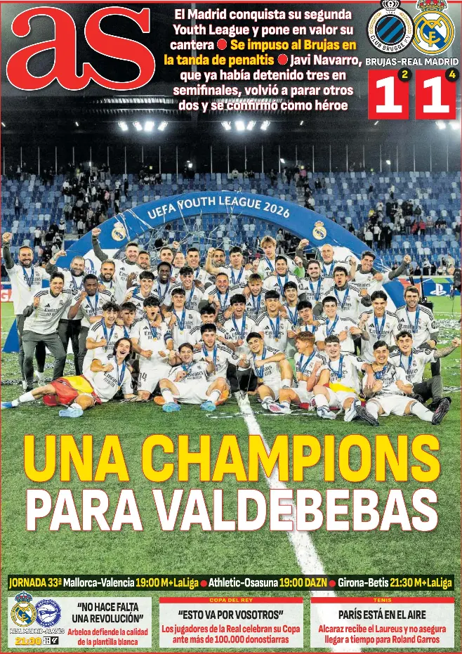 UNA CHAMPIONS PARA VALDEBEBAS