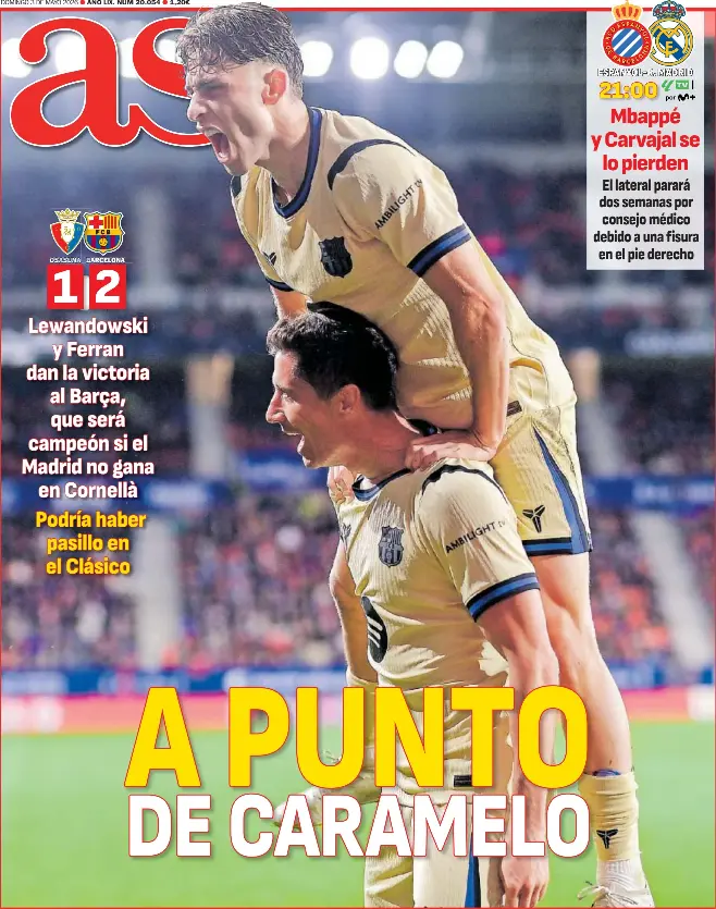 A PUNTO DE CARAMELO